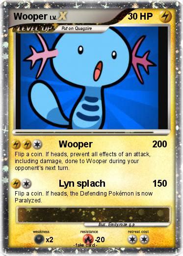 Pokémon Wooper 90 90 - Wooper - My Pokemon Card