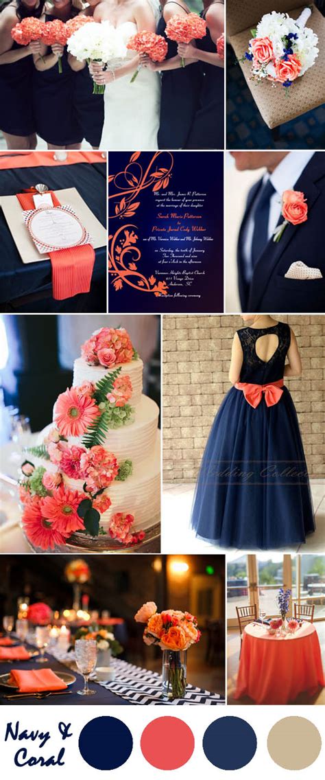 Ten Most Gorgeous Navy Blue Wedding Color Palette Ideas For 2016 – Elegantweddinginvites.com Blog