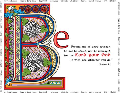 Illuminated Manuscript Bible Verse - 2711x2119 Wallpaper - teahub.io