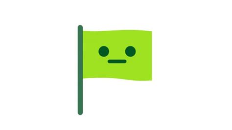 Green Flag Emoji