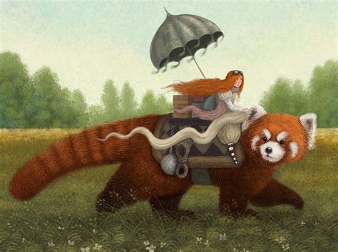 Red panda on Behance