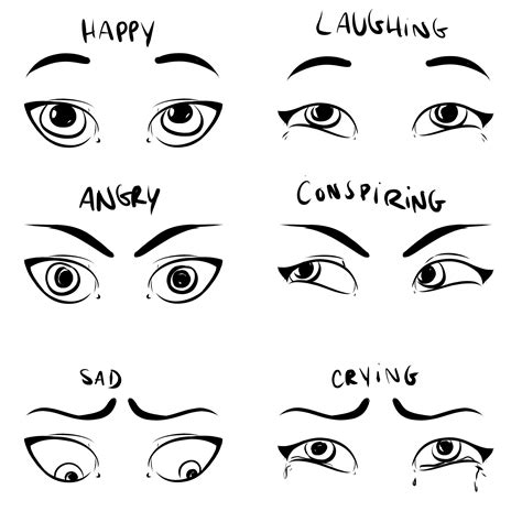 The Best Way To Draw Eye Expressions, Step By Step! - Don Corgi | Eye ...