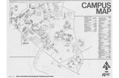 Kent University Campus Map