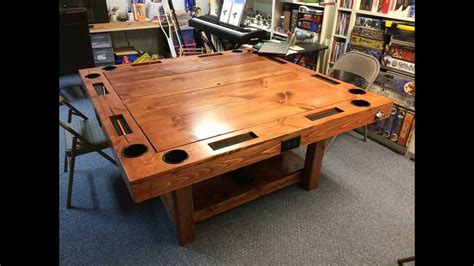 DIY Gaming Table for $150 - YouTube