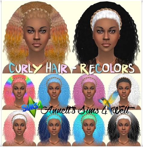 Curly Hair CC: The Best Curls for the Sims 4 — SNOOTYSIMS