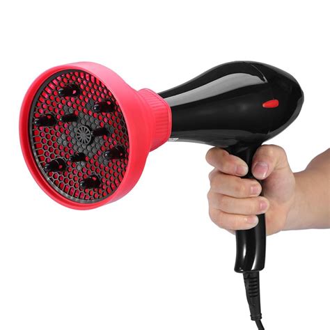 HURRISE Hair Dryer Collapsible Diffuser, Silicone Hair Diffuser for Home & Travel - Lightweight ...