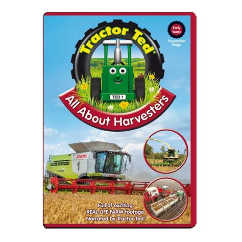 TRACTOR TED: ALL ABOUT HARVESTERS DVD - One32 Farm toys and models