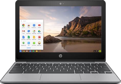 Customer Reviews: HP 11.6" Touch-Screen Chromebook Intel Celeron 4GB ...