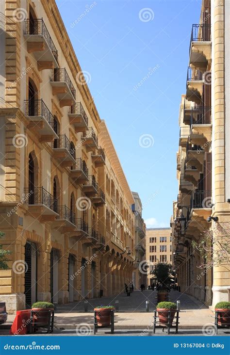 The Streets Of Downtown Beirut (Lebanon) Stock Images - Image: 13167004