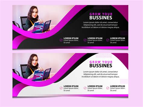 Simple Web Banner Design by Cut Alya on Dribbble