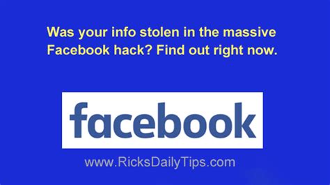 Was your info stolen in the massive Facebook hack? Find out right now.