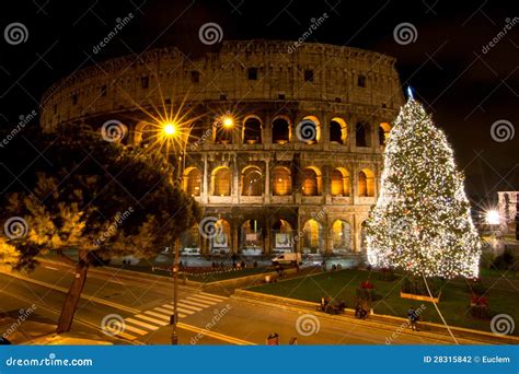 Coliseum by night stock photo. Image of italian, colliseum - 28315842