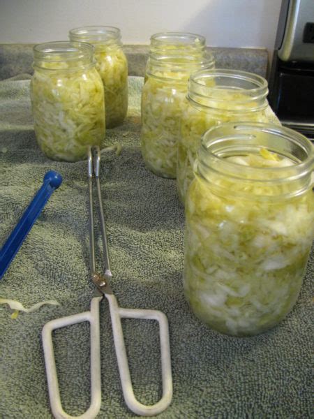 Canning Homemade Sauerkraut - Country Living in a Cariboo Valley