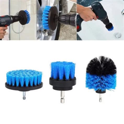 1PC Electric Drill Brush Grout Power Scrubber Cleaning Brush Tub ...