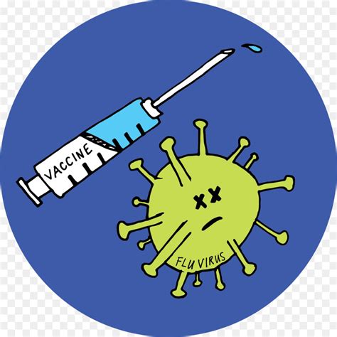 Influenza Virus Cartoon