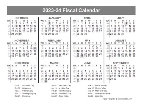 Fiscal Year Calendar 2024 - Issi Rhetta