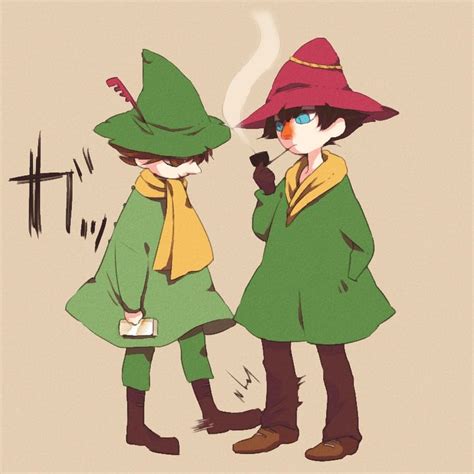 Pin by Weird Cat on Snufkin and Joxter | Moomin cartoon, Moomin, Anime