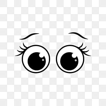 Best Eyes Clipart Black And White Eye Clip Art Cartoon Eyes PNG Images with Transparent Background