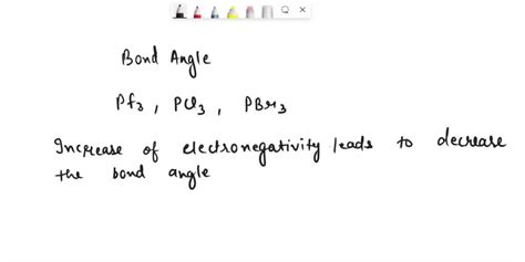 SOLVED: Explain the following pattern of bond angles for PF3 (97.8Â ...