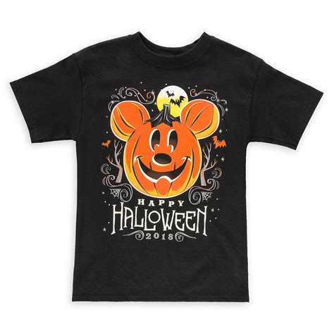 Disney Child Shirt - Happy Halloween 2018 Logo Tee