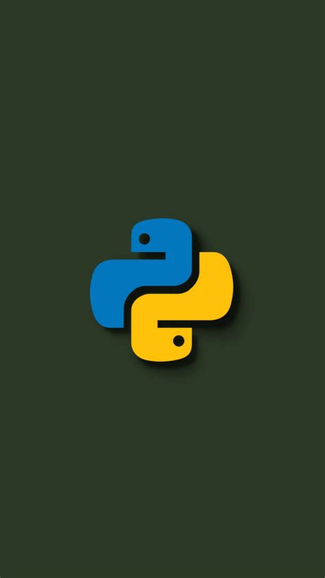 Download Programming Iphone Python Logo Wallpaper | Wallpapers.com