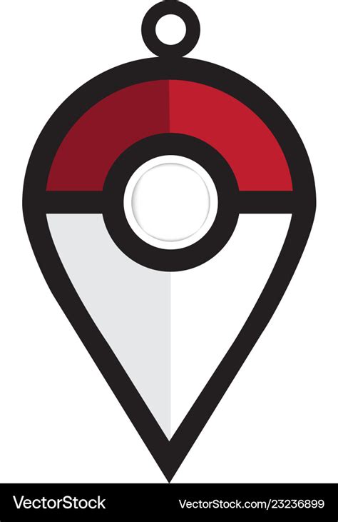 Pokemon logo template Royalty Free Vector Image