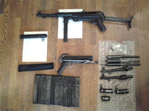 New Mp-40 Tube Gun & Parts - The MP38-40 - 43/44 Message Board - MachineGunBoards.com Forums