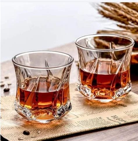 Crystal Whisky Glass at ₹ 349/set | Whiskey Glass in Surat | ID: 2849317499091