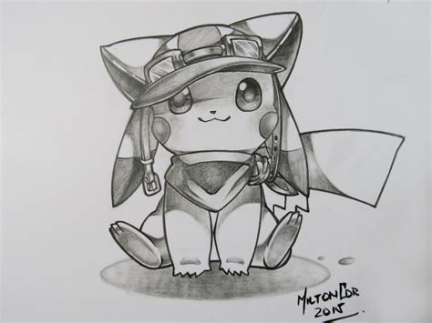 Pikachu Pencil Drawing at PaintingValley.com | Explore collection of Pikachu Pencil Drawing