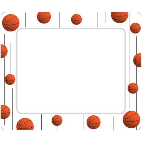 Basketball Picture Frame | Photo Frame Stickers