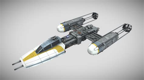 Y-wing Starfighter - Star Wars - Download Free 3D model by Quiznos323 ...