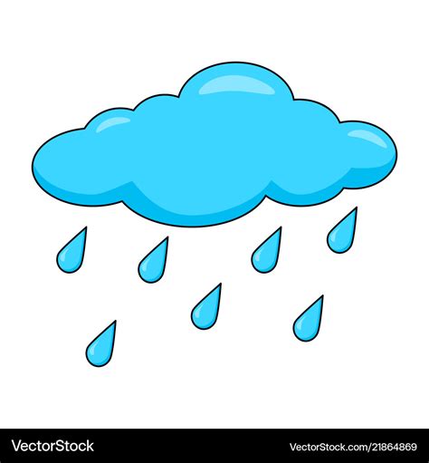 Cartoon Pictures Of Rain Drops