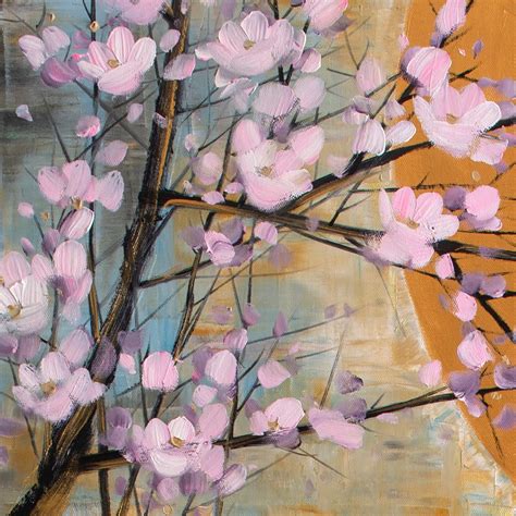 HUGE Original Asian Zen Art Modern Flower Canvas Oil Painting - Etsy