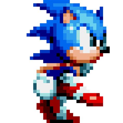 Pixilart - Sonic mania walk sprite by Sonic-Gamer