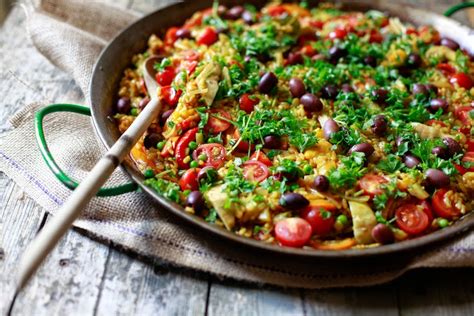 vegetable paella ottolenghi