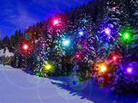 Christmas Lights Wallpaper HD Free Download