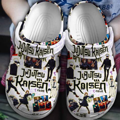 Footwearmerch Jujutsu Kaisen TV Series Crocs Crocband Clogs Shoes ...