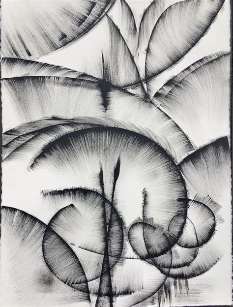 Black And White Abstract Drawing 2, Drawing by Khrystyna Kozyuk ...