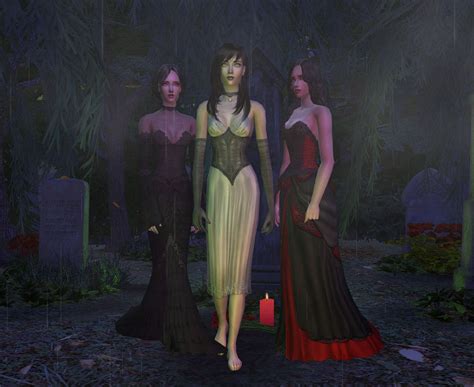 Mod The Sims - Vampire Gowns