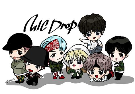 Hình ảnh Chibi BTS cực đẹp, cực chất