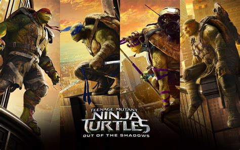 Teenage Mutant Ninja Turtles (TMNT 2) 2016 Out of the Shadows HD Desktop, iPhone & iPad Wallpapers