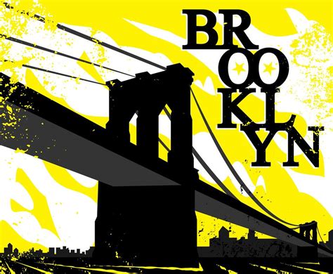 Brooklyn Bridge Illustration Vector Vector Art & Graphics | freevector.com