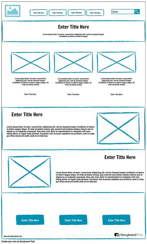 Free Wireframe Templates and Examples | Web Design