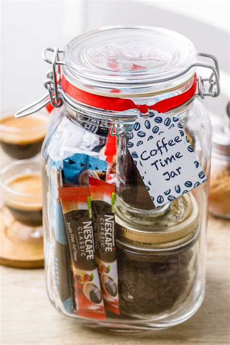 Coffee Kit in a Jar - Good DIY Gift for Coffee Lovers - Miss Wish