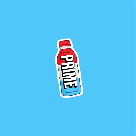 Large Prime Sticker Drink Prime Prime Hydration KSI Logan Paul KSI Prime Prime Gift Prime Drink ...