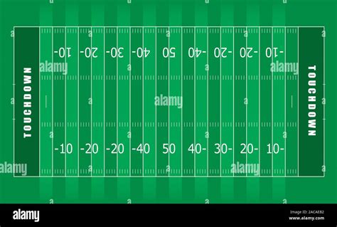 American football field markings hi-res stock photography and images - Alamy