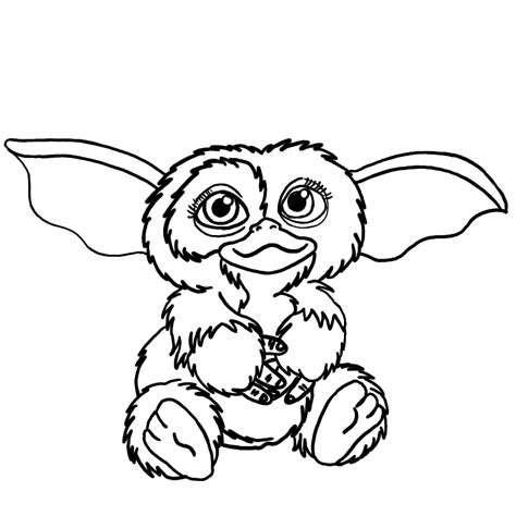 Gremlins Gizmo Drawing