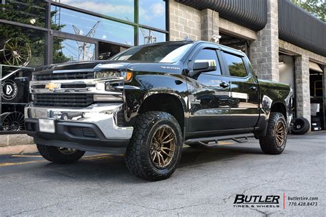 Chevrolet Silverado with 20in Fuel Rebel Wheels exclusively from Butler Tires and Wheels in ...