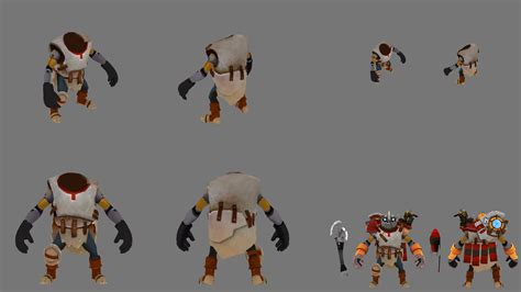 Dota 2 Hero Concept Sheets — polycount