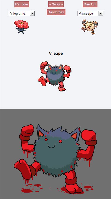 Pokefusion Vileape | Pokéfusion / Pokémon Fusion | Know Your Meme